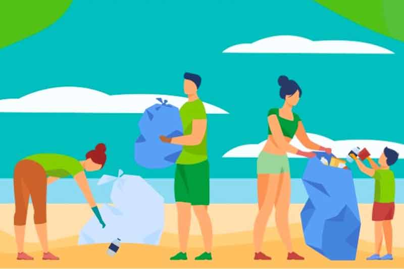 Reciclar e a nossa praia